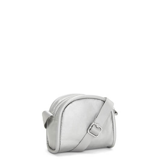 Kipling Jesper Metallic Crossbody Táska Titán | HU 1183AH